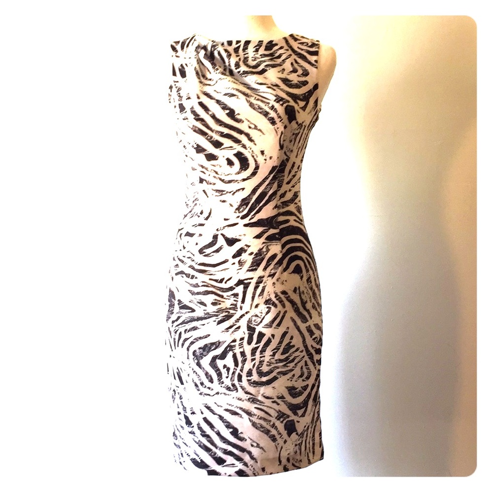 Animal print dress